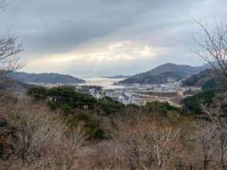 石投山 黒森山 登山道