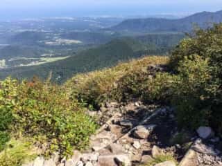 大山登山道