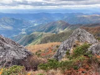 鶏頭山からの景色