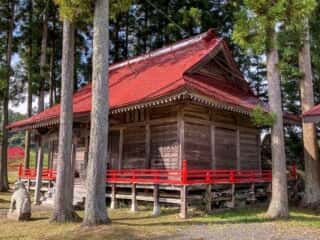 磐神社 (男石大明神)　拝殿