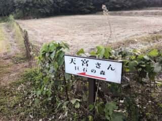 天宮さん（鳥取県御内谷）への道のり
