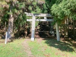 室根山　室根神社参道