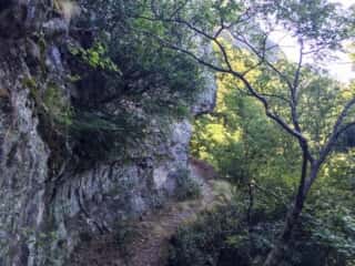 恵門之不動 山道