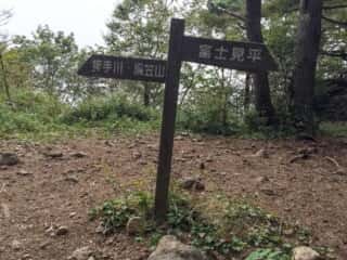 権現岳登山道