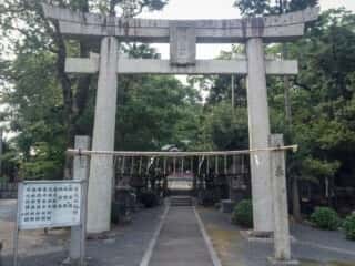 綿都美神社 鳥居