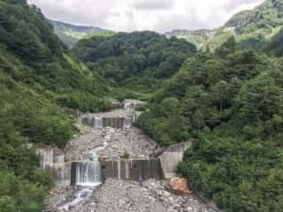 砂防新道 登山道