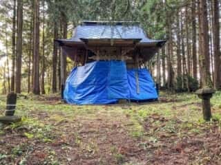 七高山神社 拝殿