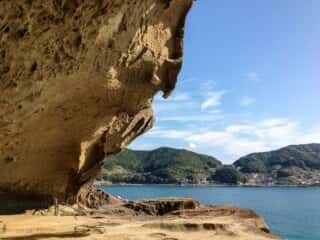 鬼ケ城の景色