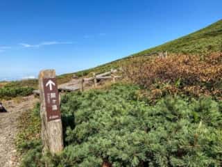 八甲田山 登山道