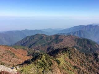 頂上景色