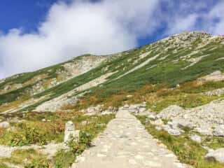 立山登山道