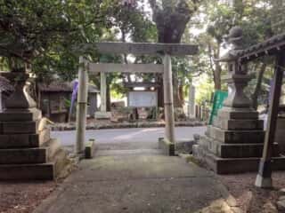 野志里神社 鳥居 (桑名野代宮比定地)