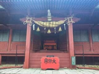 岩木山神社　拝殿