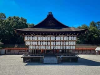 下鴨神社　舞殿