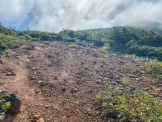屏風岳・刈田岳 登山道