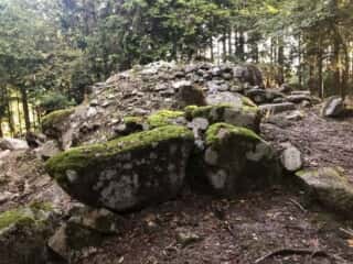 熊野神社遺跡の遺構