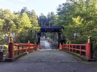 大峯山登山道入口