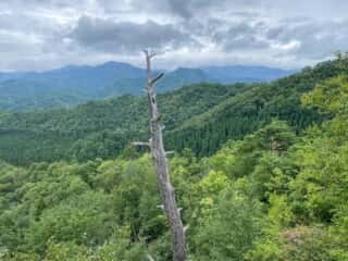 一年峰「紙飛ばし岩」近くからの景色