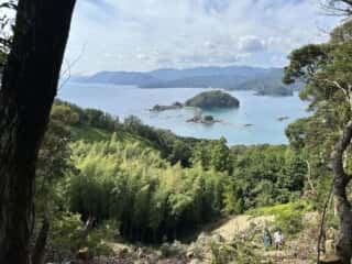 竹ケ島頂上整備工事