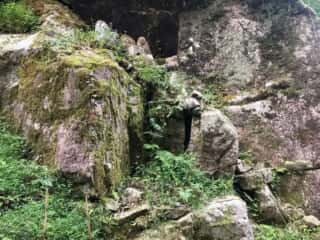 熊野神社遺跡内の遺構