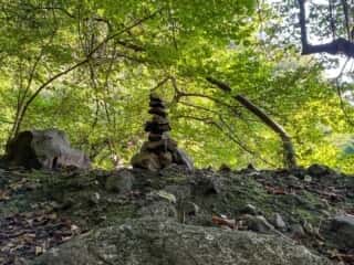 妙義山 登山道