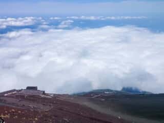 富士山 山頂からの景色