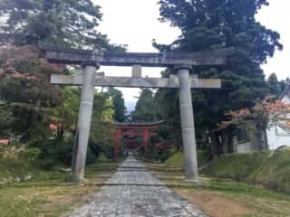岩木山神社　二の鳥居