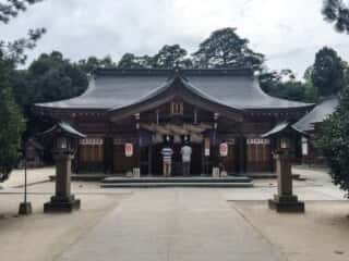八重垣神社　拝殿