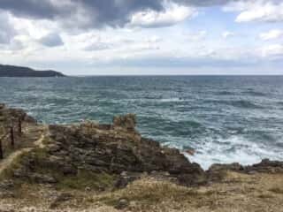 大岩そば国道からの景色