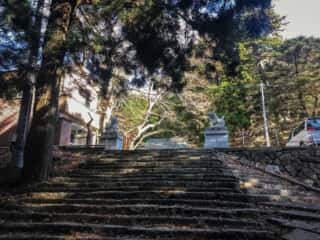 黄金山神社　表参道