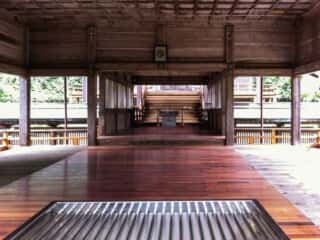 海神神社　拝殿