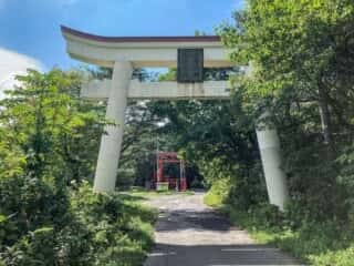 大石神社　鳥居