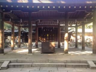 日前神宮 拝殿 (奈久佐浜宮比定地)