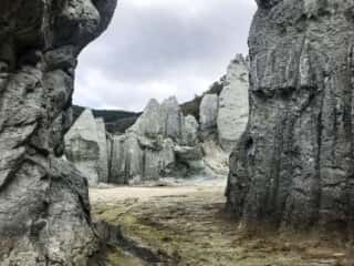 仏ヶ浦の奇石
