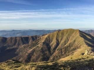 剣山頂上よりの展望