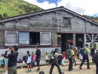 砂防新道 甚之助避難小屋