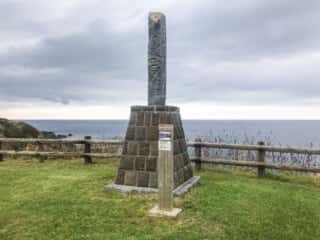 かもめ島　江差追分記念碑　鴎島