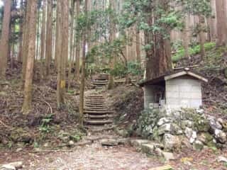 山上ヶ岳（大峯山）登山道