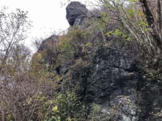 筑波山 大仏岩