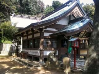 織幡宮　拝殿