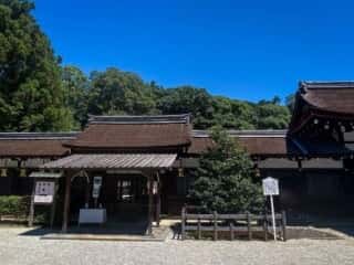 下鴨神社　疑雪