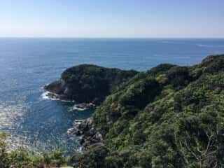 竹ヶ島頂上からの展望