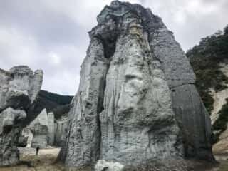 仏ヶ浦の奇石