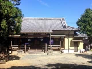 竹佐々夫江神社 拝殿 (佐佐牟江宮比定地)