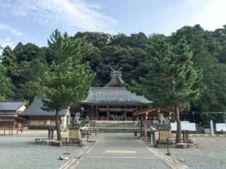 物部神社　拝殿