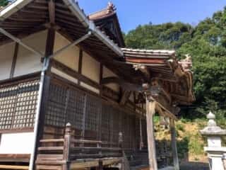 三劔神社　拝殿
