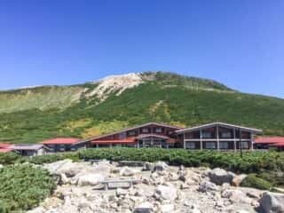 白山と室堂の景色