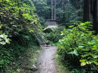 宝珠山立石寺の参道