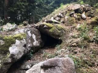 熊野神社遺跡内の遺構