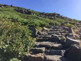 御前峰 白山登山道